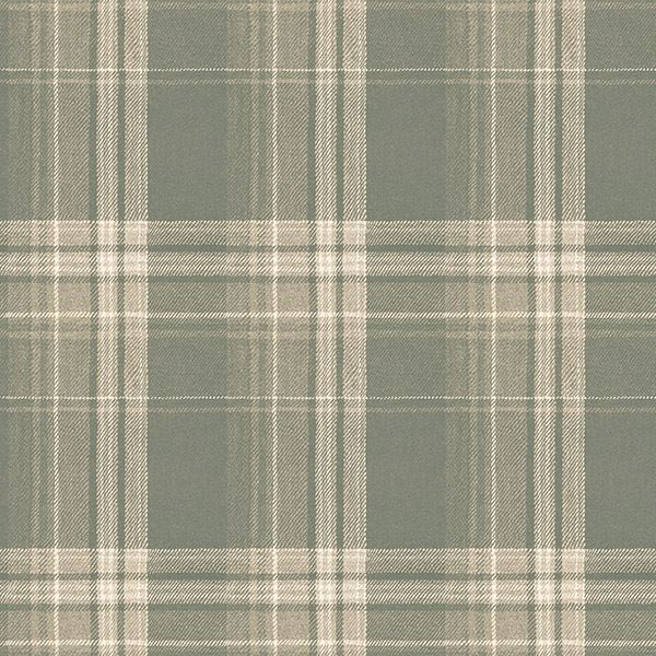 Saranac Sage Flannel Wallpaper – D. Marie Interiors