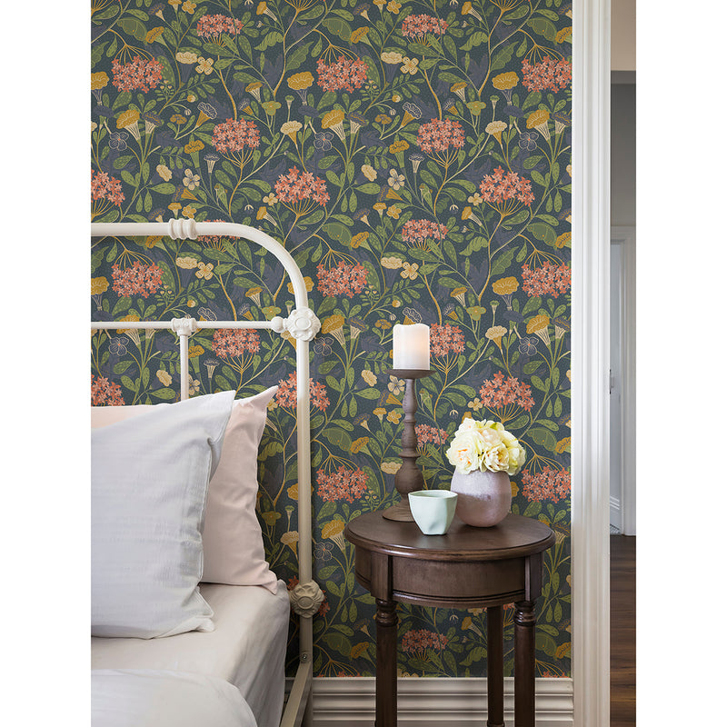 Hybbe Hydrangea Garden Wallpaper