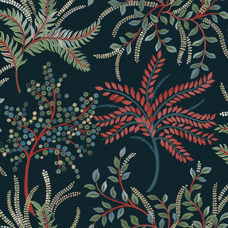 Bedgebury Mid Century Botanical Wallpaper