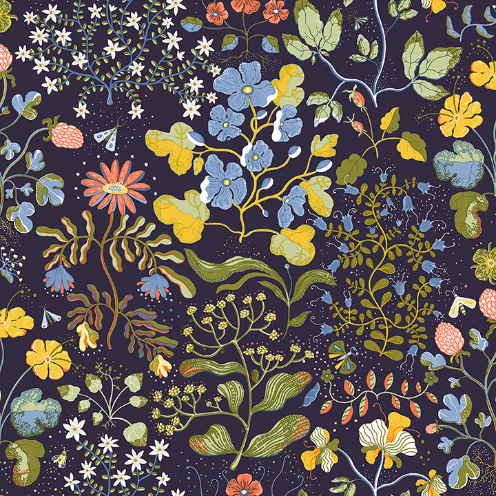 Groh Scandinavian Floral Wallpaper