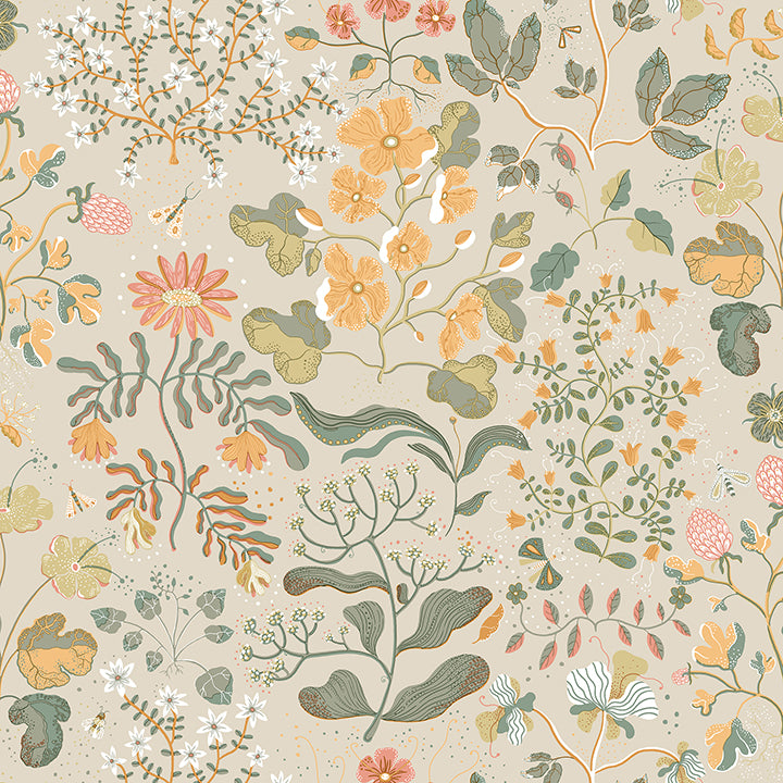 Groh Scandinavian Floral Wallpaper