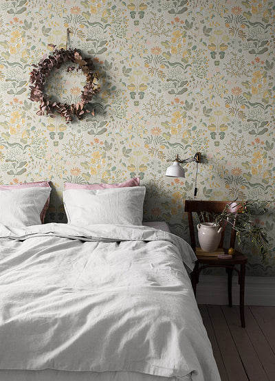 Groh Scandinavian Floral Wallpaper