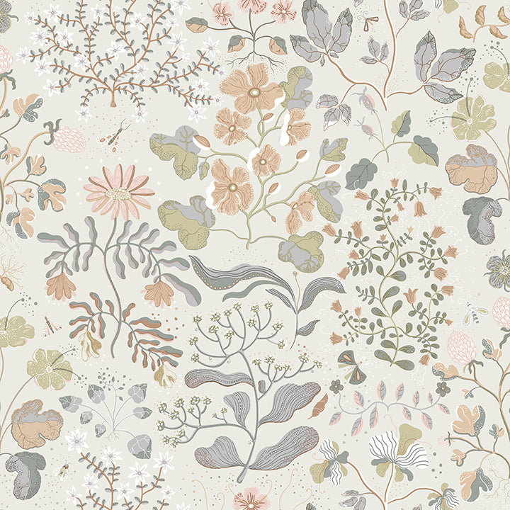 Groh Scandinavian Floral Wallpaper