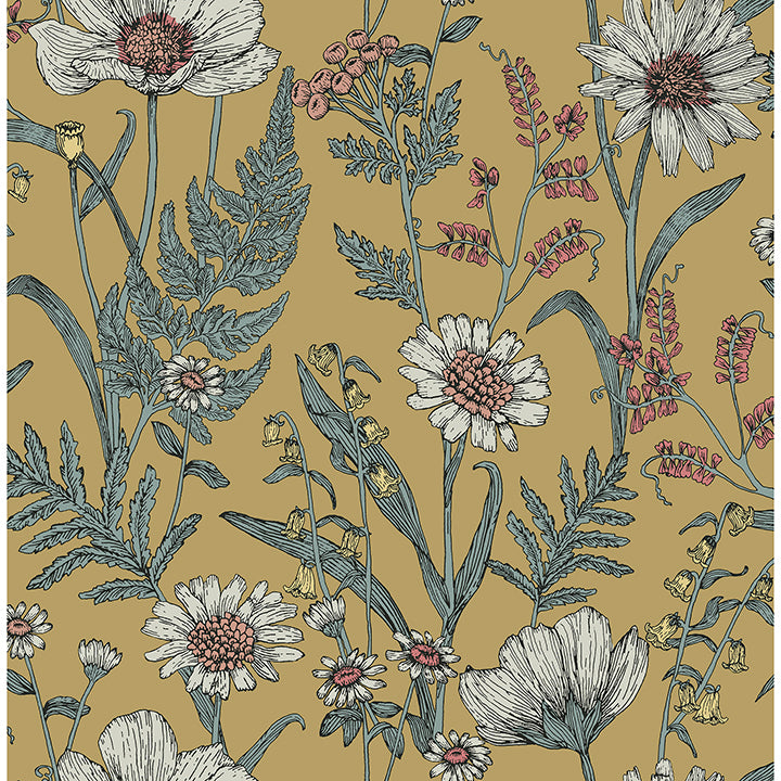 Spring Meadow Peel and Stick Wallpaper