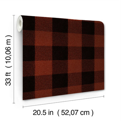 Lumberjack Plaid Wallpaper