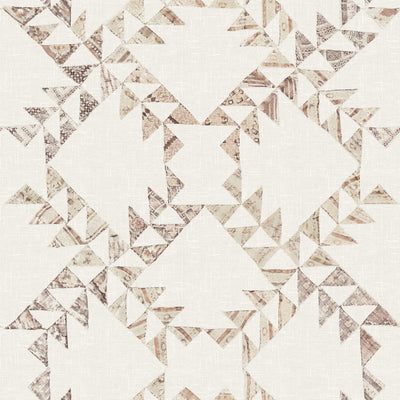 Diamond Scrap Quilt Wallpaper