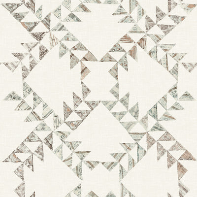 Diamond Scrap Quilt Wallpaper