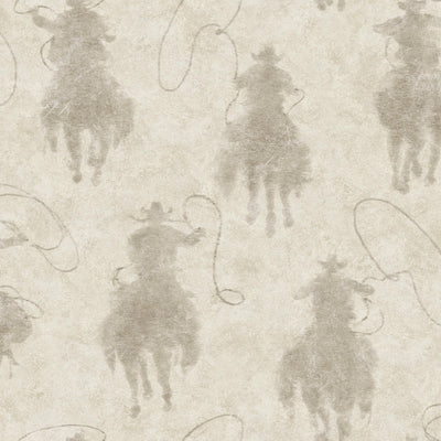 Western Stockman Silhouette Wallpaper