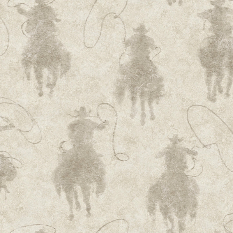 Western Stockman Silhouette Wallpaper