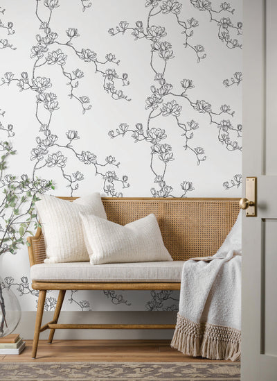 Magnolia Branches Wallpaper