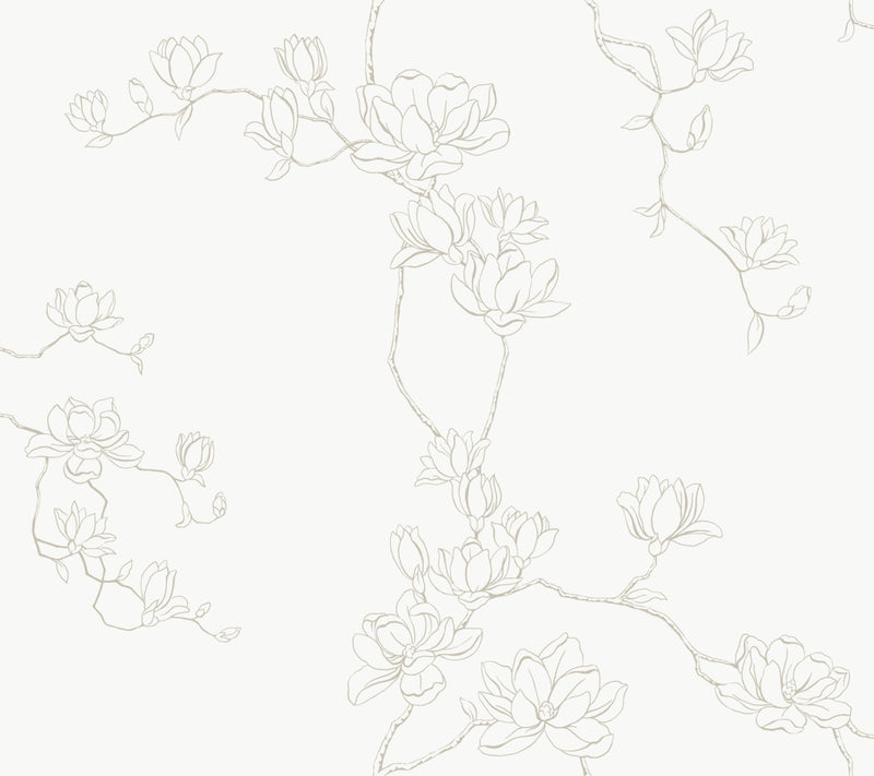 Magnolia Branches Wallpaper