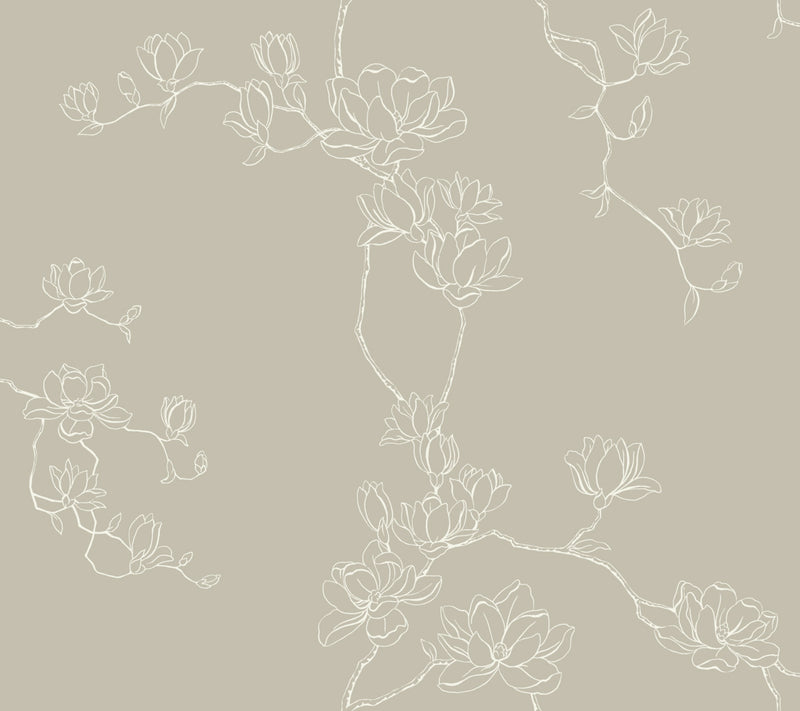 Magnolia Branches Wallpaper