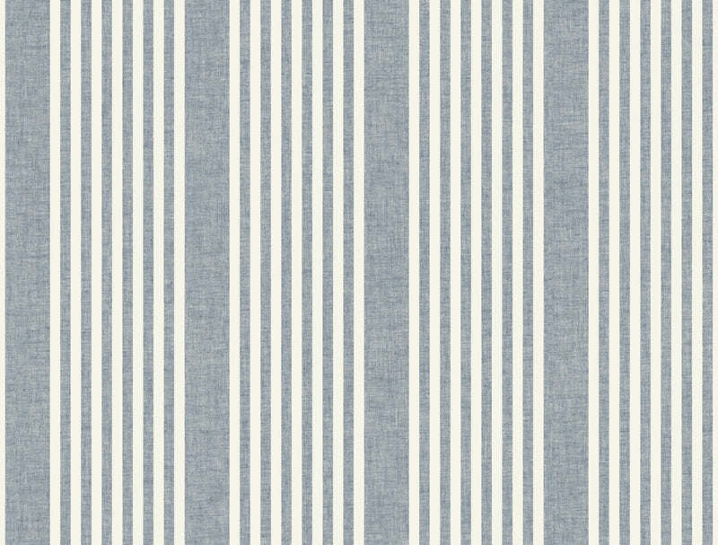 Magnolia French Linen Stripe Wallpaper