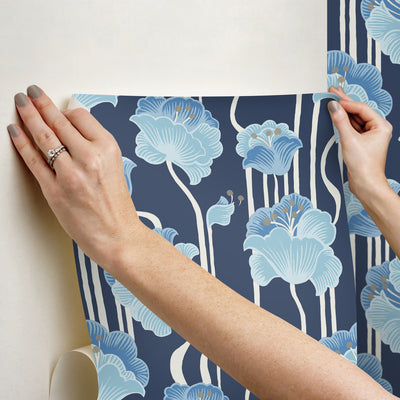 Shirley Art Deco Premium Peel and Stick Wallpaper