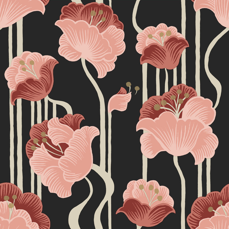 Shirley Art Deco Premium Peel and Stick Wallpaper