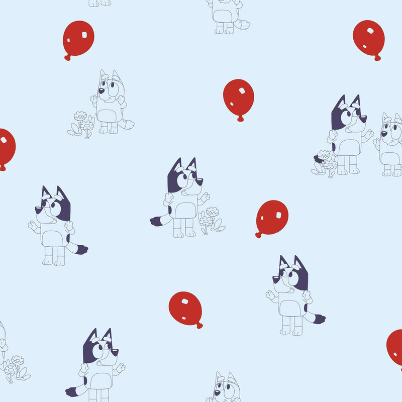 Bluey Keepy Uppy Peel and Stick Wallpaper