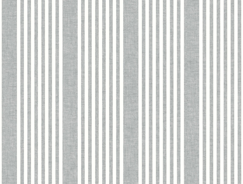 Magnolia French Linen Stripe Wallpaper