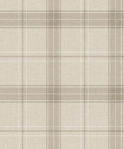 Fauna Plaid Wallpaper