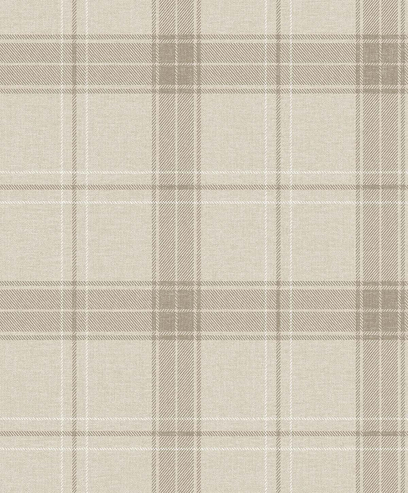 Fauna Plaid Wallpaper