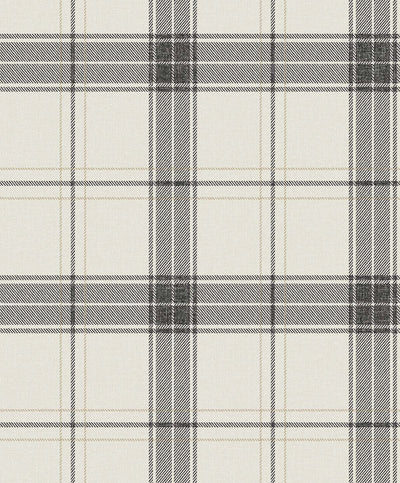 Fauna Plaid Wallpaper