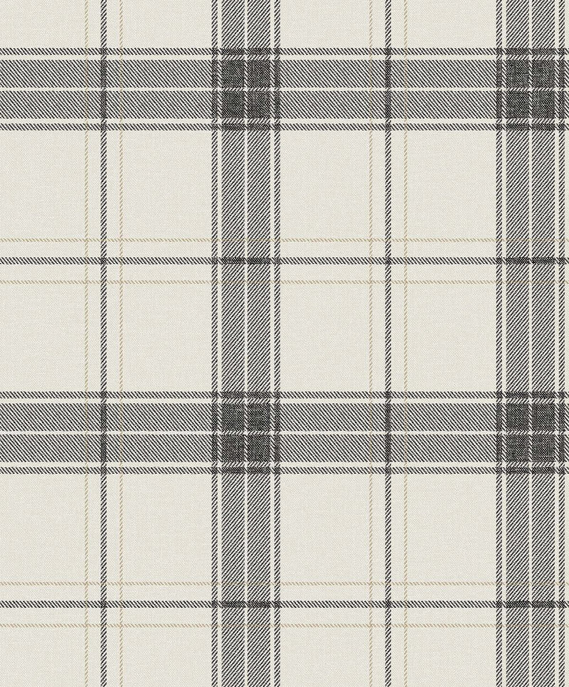 Fauna Plaid Wallpaper