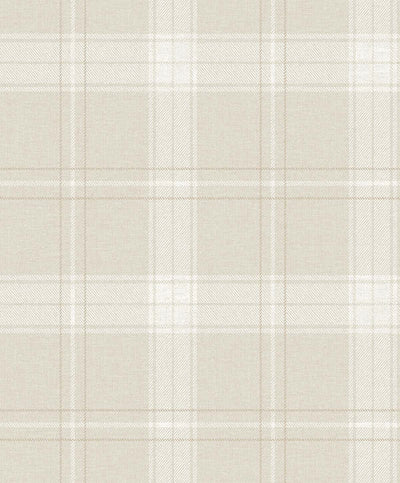 Fauna Plaid Wallpaper