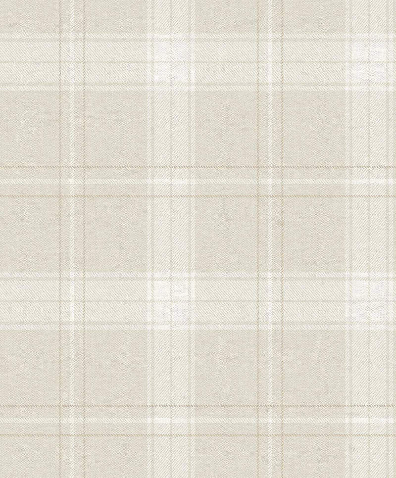 Fauna Plaid Wallpaper