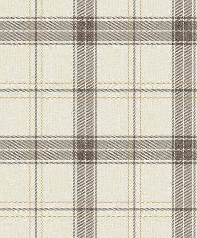 Fauna Plaid Wallpaper