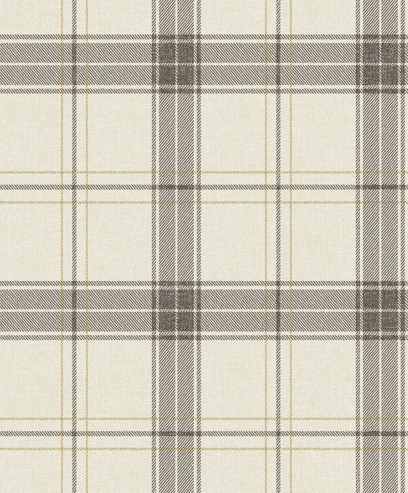 Fauna Plaid Wallpaper