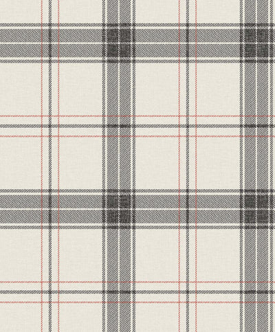 Fauna Plaid Wallpaper